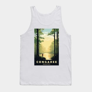 Congaree National Park Travel Poster Tank Top